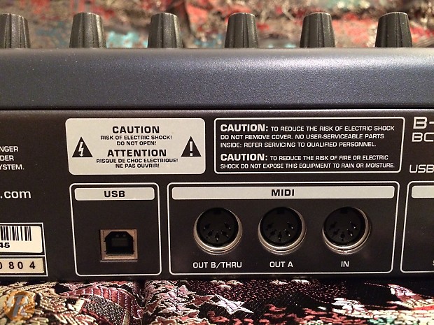 BCR2000 USB MIDIコントローラー B-CONTROL ROTARY BCR2000 Total-Recall USB/MIDI Controller