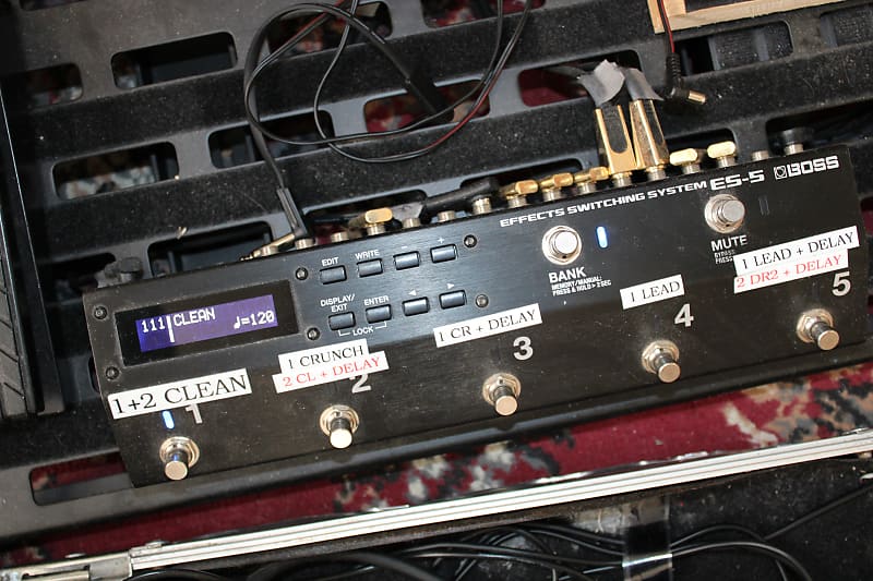 Boss ES-5 Effects Switching System