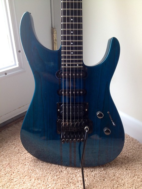 Fernandes FR-120 1987 Japan Trans Blue | Reverb