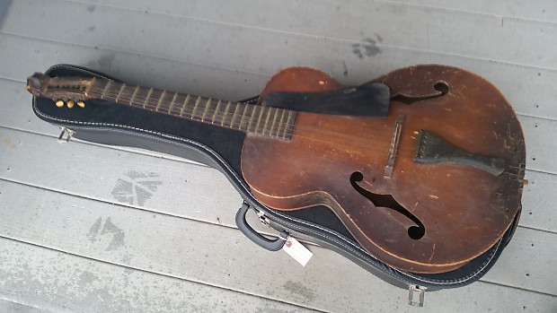 Kay ARCHTOP, VIOLIN HEADSTOCK 1938-39 Anitique Natural | Reverb