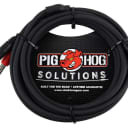Pig Hog 10ft 3.5mm Male to Dual 1/4" Male Stereo Breakout Cable TRS Mini 1/8"