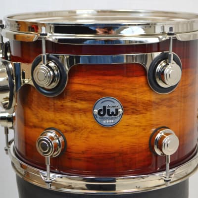 DW 22/13/16/6.5" Santa Monica Series  Drum Set - Rare Padouk #1 Of 1 image 7