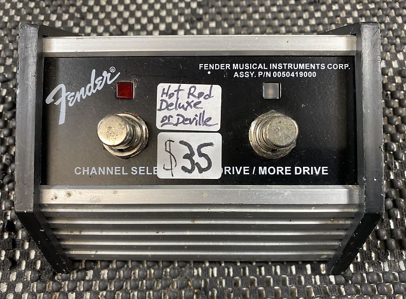 Fender Hot Rod Deluxe/Deville Footswitch Reverb