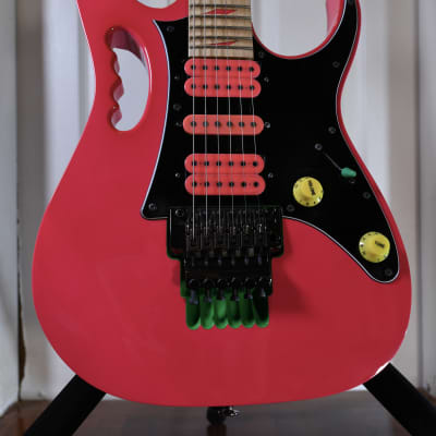 Ibanez JEM777-SK Limited Edition 30th Anniversary Steve Vai Signature 2017 - Shocking Pink image 1