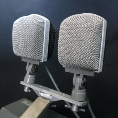 1970s Matched Pair of EAG MD-16N: Dynamic Cardioid Vintage Microphones /w Stand | Hungarian AKG D12 image 13