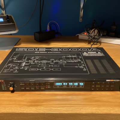 Roland SDE-3000-A Vintage Digital Delay / 80s / 1U Rackmount
