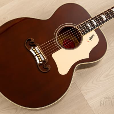 2004 Gibson Yamano Limited Edition 60s J-200 Jumbo Acoustic Guitar Wine Red w/ Case for sale
