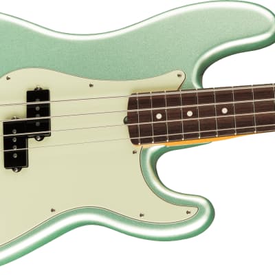 Fender American Professional II Precision Bass®, Rosewood Fingerboard, Mystic Surf Green image 1