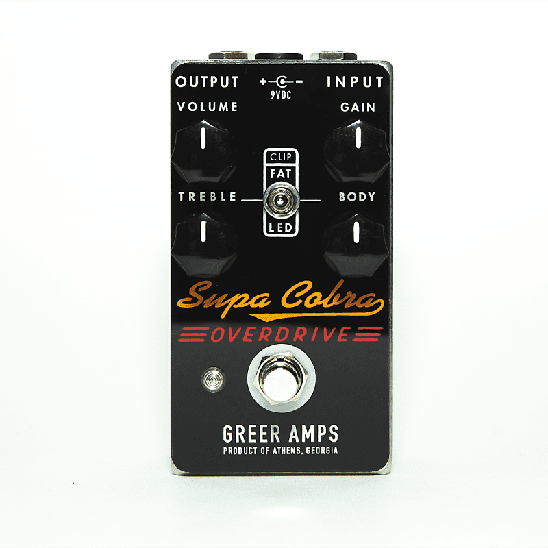Greer Amps Super Cobra Overdrive - New In Box - Authorized Dealer image 1