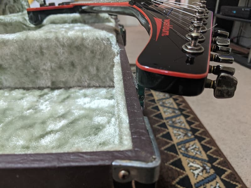 1984 Washburn A20-V BBR Neck Thru HH Coil Tap Vintage Cavazo