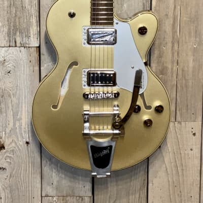 New 2020 Gretsch G5655T Electromatic Center Block Jr., Bigsby 2020 Casino  Gold,  Setup With Extras image 4