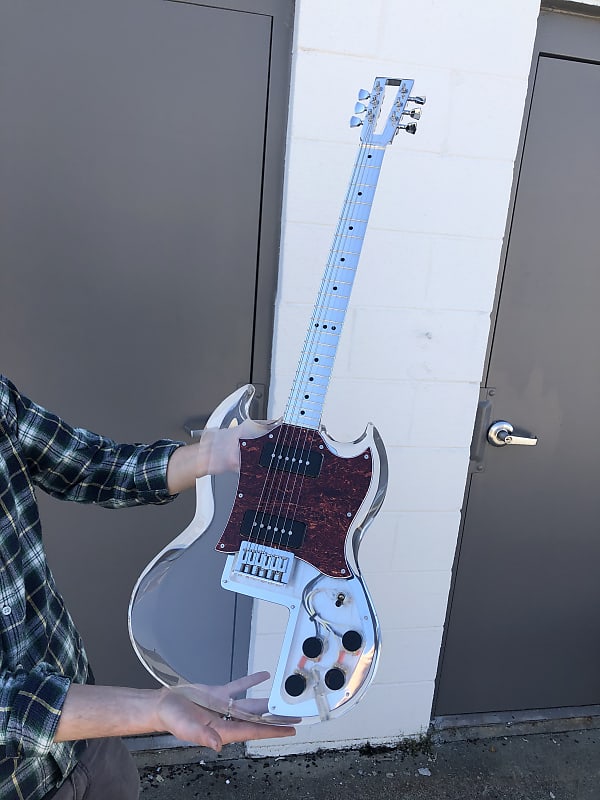 Electrical Guitar Company Acrylic DS aluminum neck 2012 Reverb