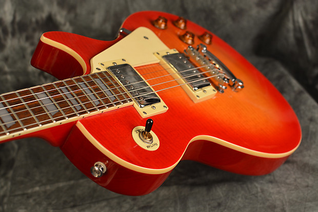 Epiphone Les Paul Standard Flametop Korean Made 1997 Cherry