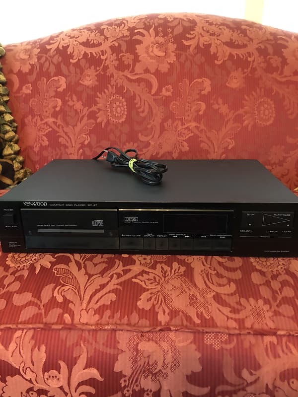 Vintage 1980's Kenwood DP47 CD Player Near Mint Reverb