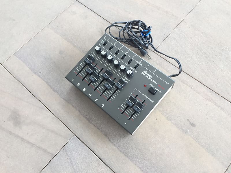 Amdek MXK-600 Stereo 6 Channel Mixer (Made in Japan) | Reverb