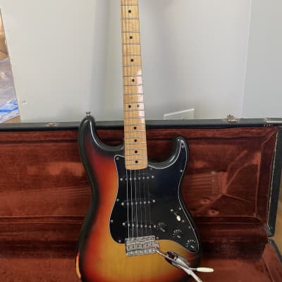 1975-1976 Fender Stratocaster Tobacco Sunburst image 6