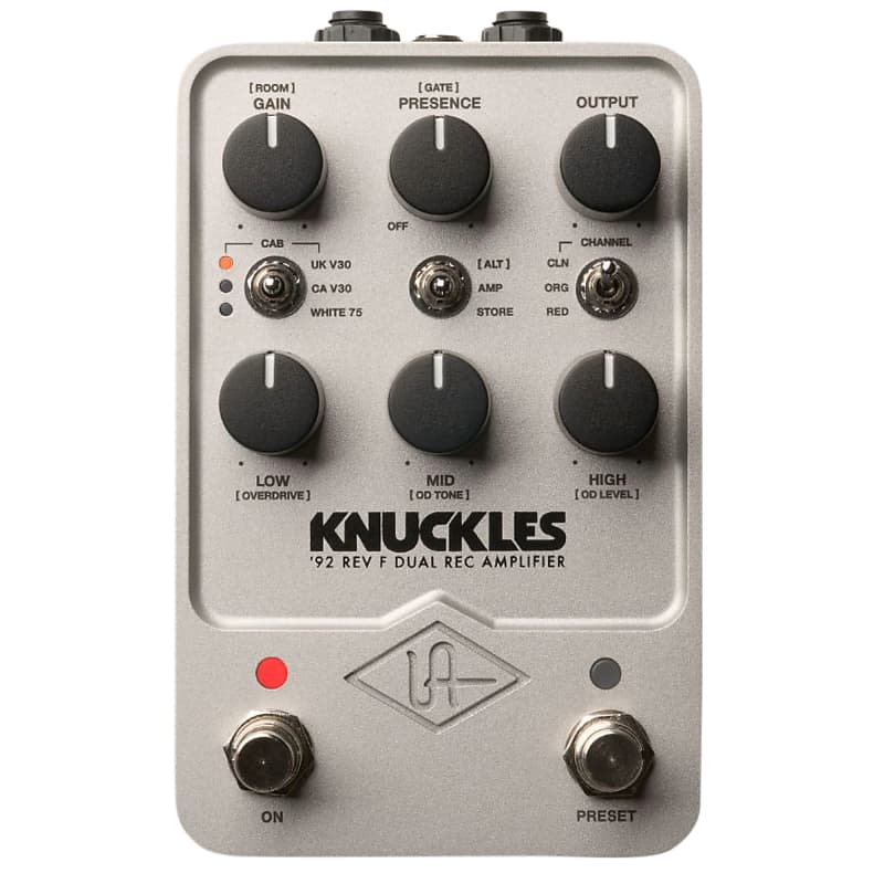 Universal Audio Knuckles '92 Rev F Dual Rec Amplifier 2024 - Present - Silver image 1