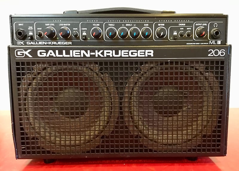 低価最安値GALLIEN KRUGER ギャリエンクルーガー 206 MLE 小型 ギターアンプ コンボ