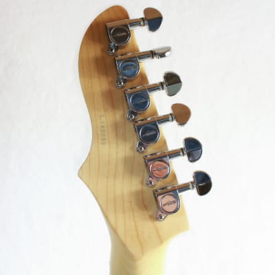 2015 Legator Opus OTH-200SE Semi-Hollow 'T' Style Electric Guitar in Cream Finish image 15