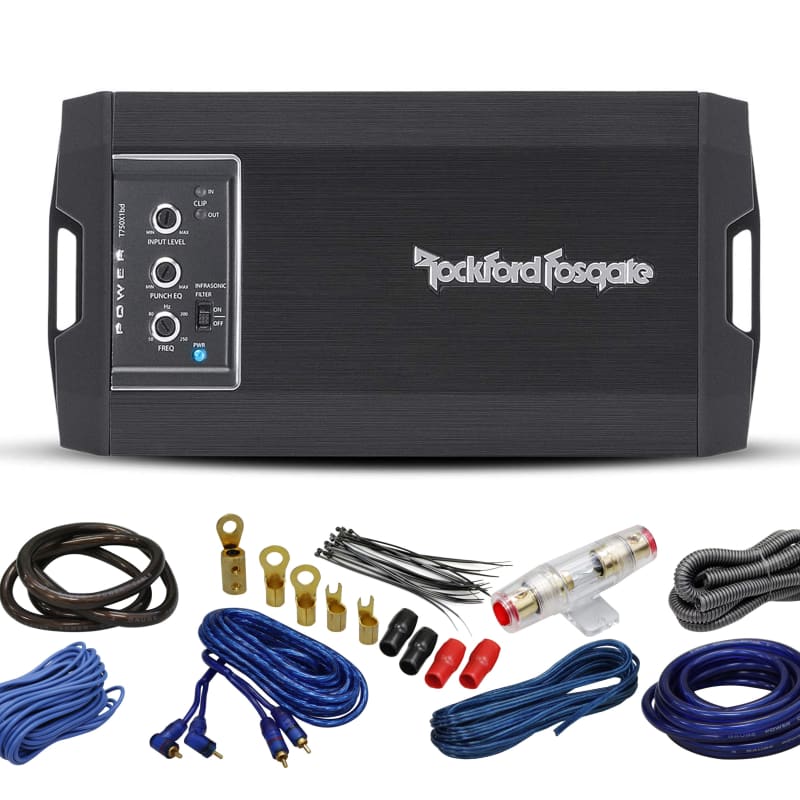 Rockford Fosgate P500X1BD Punch 500 Watt Class-bd Mono Amplifier +