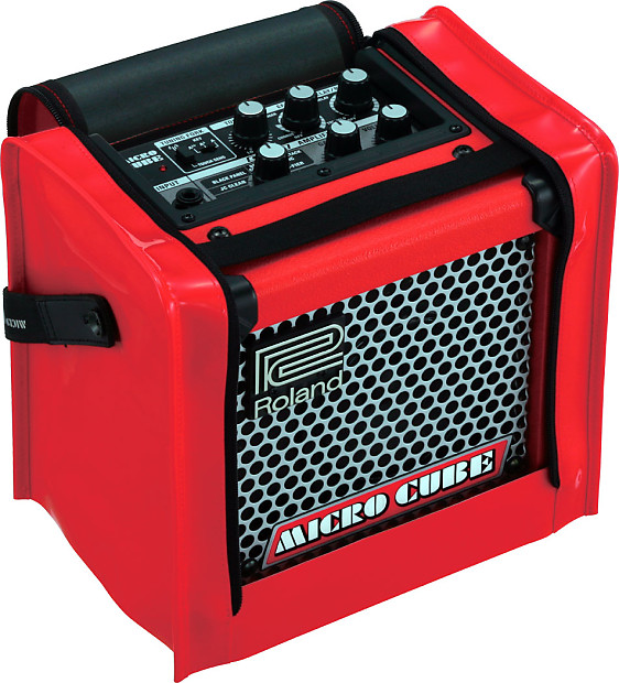 New Roland CB-MCC1 Protective Cover for MICRO CUBE (Enamel Red