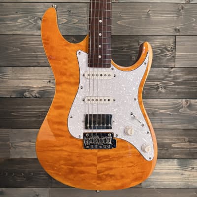 Tagima Stella DW Electric Guitar - Transparent Orange for sale