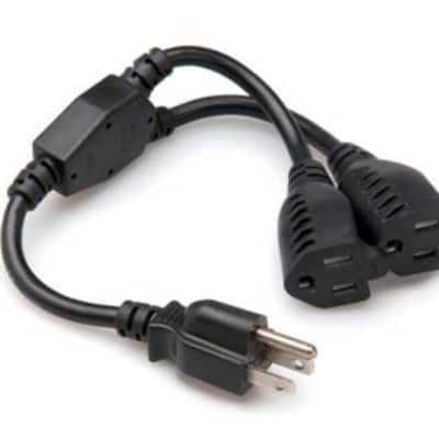 Hosa YAC-406 Power Y Cable image 1