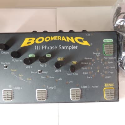 Reverb.com listing, price, conditions, and images for boomerang-boomerang-phrase-sampler