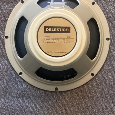 Celestion Gold 10 G10 Alnico speaker 16 ohm 40 watt | Reverb