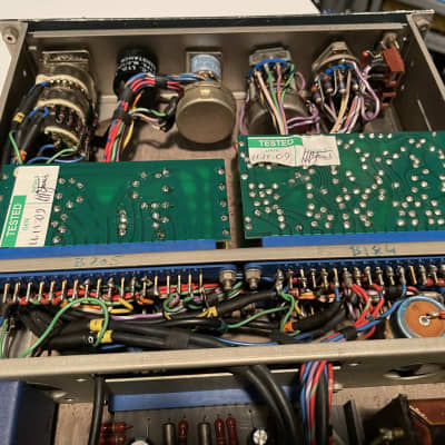 Neve 1066 Mic / Line Input Module with 3-Band EQ Stereo Pair 1970s - RAF Blue Grey image 7