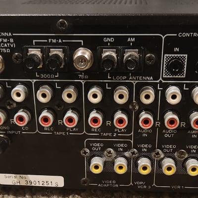 Pioneer Vintage Pioneer VSX-5000  Audio Video Receiver (1986 80s image 11