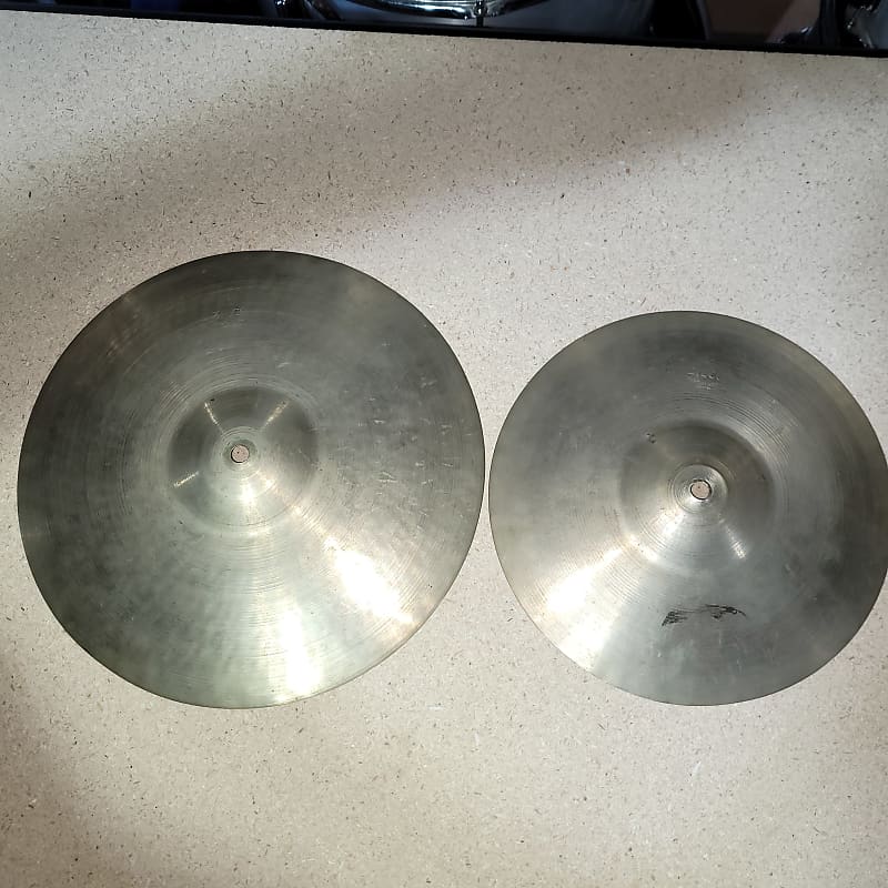 Vintage 1950s Zilco 10" (258g) and 12" (510g) Splash Cymbals Reverb