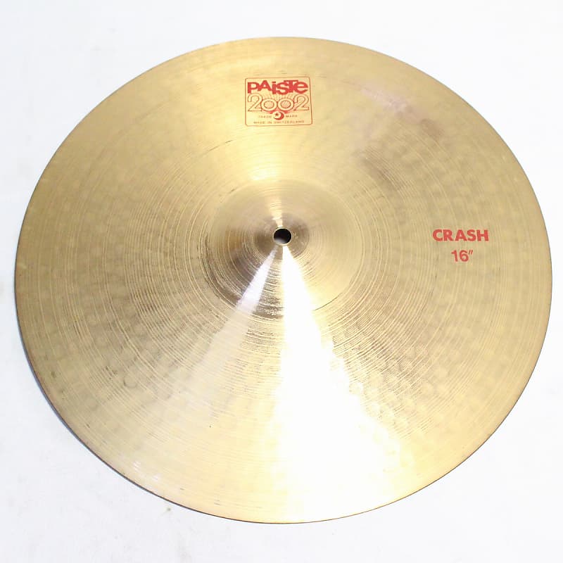 PAISTE 2002 16inch CRASH 1084g Paiste Crash Cymbal (03/15