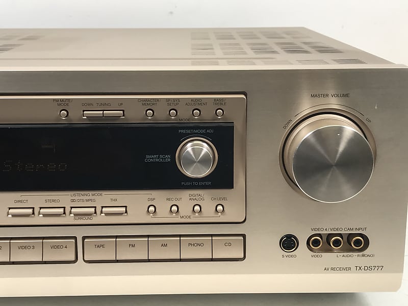 Champagne Onkyo TX-DS777 FM AV Receiver Home Theatre Dolby Digital