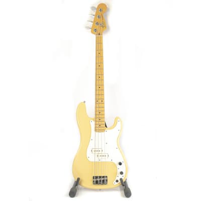 1983 Fender Precision P Bass -E series! -  Vintage Beauty with Case - Aged White image 2