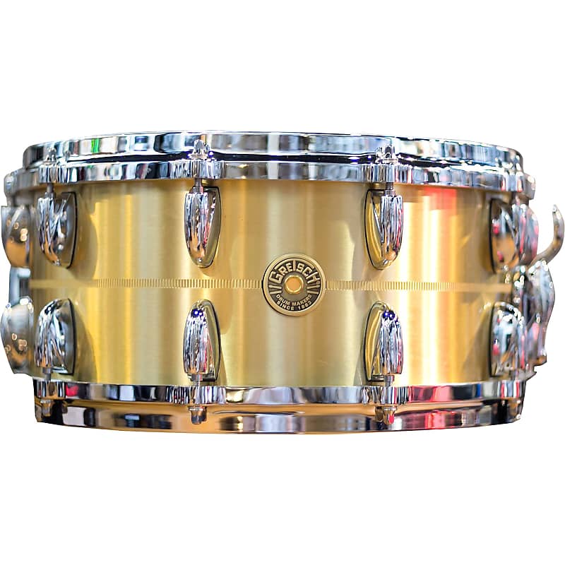 Gretsch G4169BBR 6.5x14 Bell Brass Snare Drum image 1