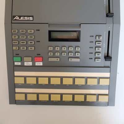 Alesis HR-16 High Sample Rate 16-Bit Drum Machine 1980s - Gray