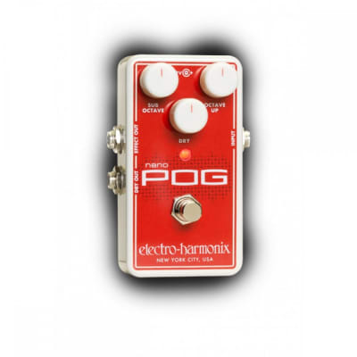 Electro Harmonix Nano POG Octave Effects Pedal for Guitar image 2