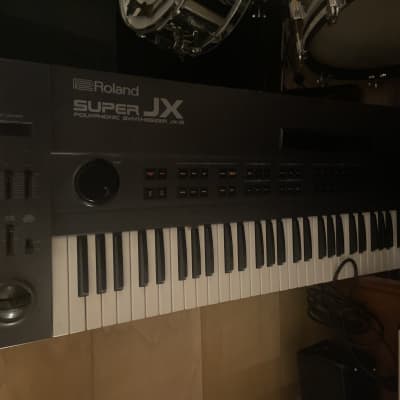 Roland Super JX-10 76-Key Polyphonic Synthesizer 1986 - 1990 - Black