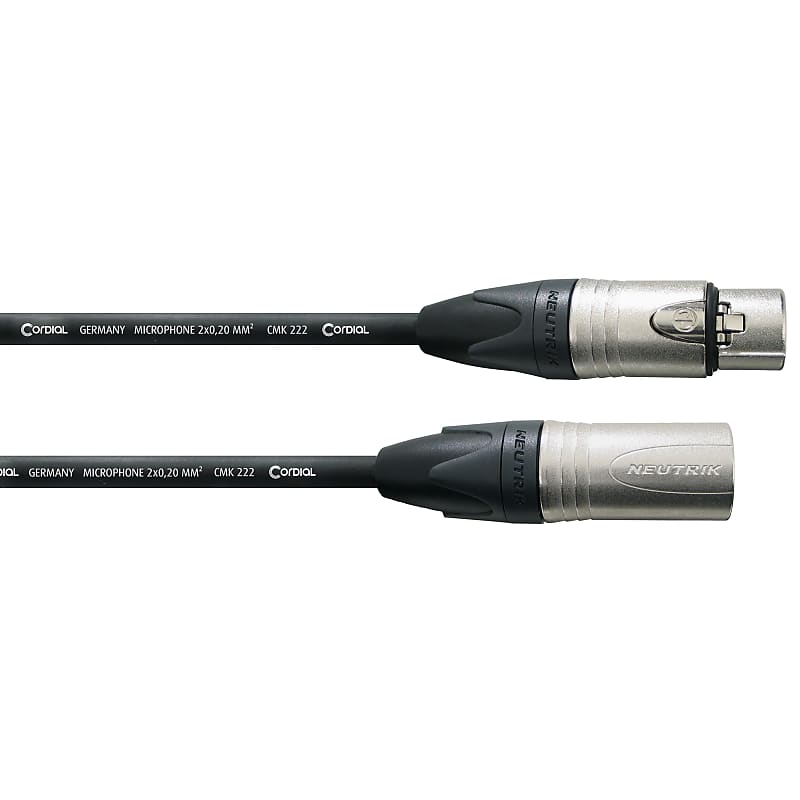 Cordial CPM 3 MP-MS Microphone Cable 3 m