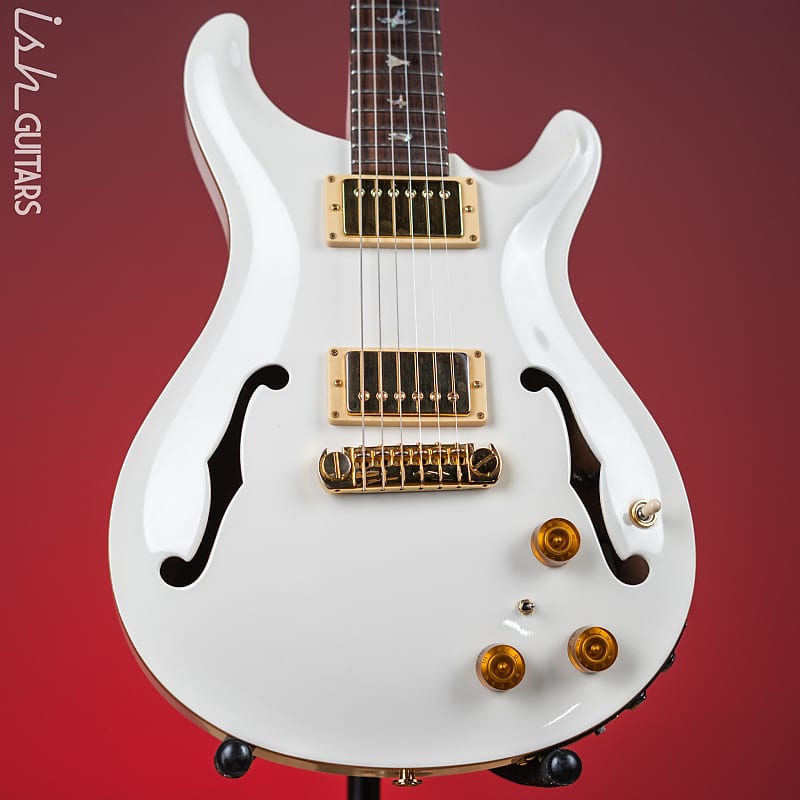 2000 PRS McCarty Hollowbody I Piezo Spruce Top Antique White