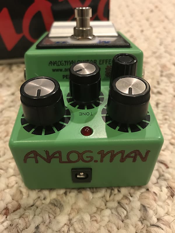 Analogman Maxon OD-9 with Silver Mod + Bad Bob Boost | Reverb