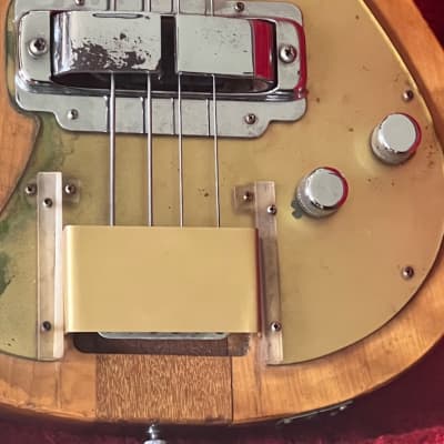 Rickenbacker 4000 Bass 1959 - a crazy cool 100% original 1 of 50 ever made in its Mapleglo finish. image 12