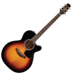 Takamine P6NC BSB Pro Series 6 NEX Cutaway Acoustic/Electric Guitar Brown Sunburst Gloss