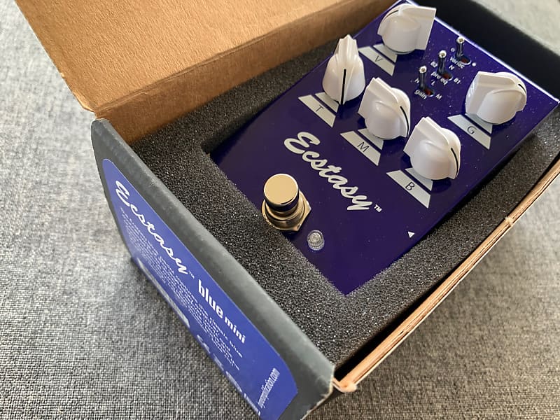 Bogner Ecstasy Blue Mini Overdrive 2018 | Reverb Bogner Ecstasy Blue Mini Overdrive 2018 | Reverb