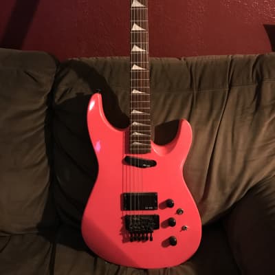 Kaman GTX 22 1989 Day Glo Pink | Reverb