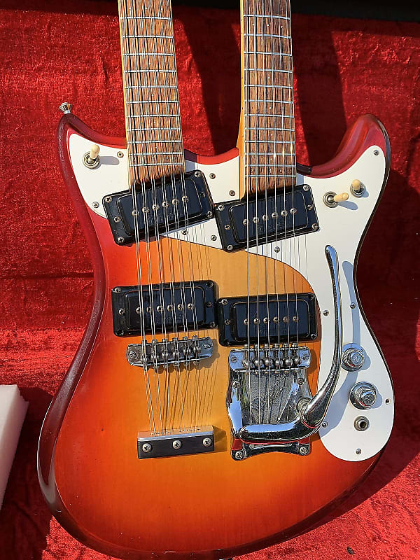Mosrite Joe Maphis Mark XVIII 1966 - Custom Sunburst image 1