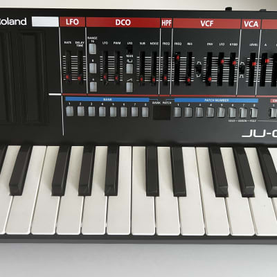 Roland JU-06 Boutique Synthesizer w/ K-25m keyboard unit AND Magma case