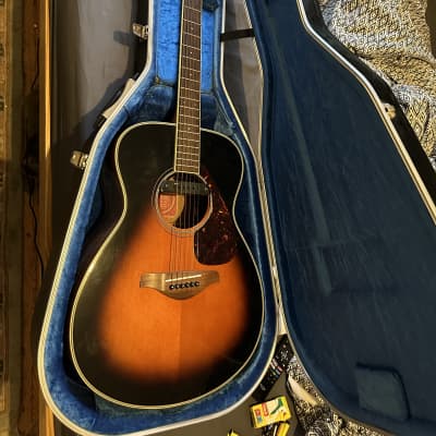 Yamaha FG720S-BS Dreadnought Acoustic Guitar 2010s - Brown Sunburst for sale