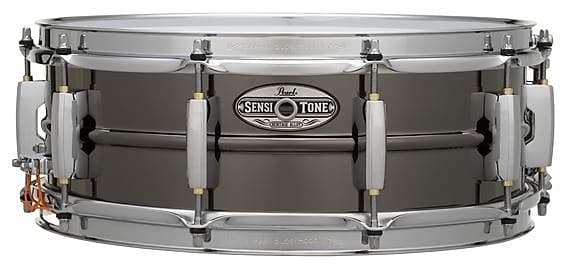 Pearl Sensitone Heritage Alloy Snare Drum 14 x 6.5 in Black Brass